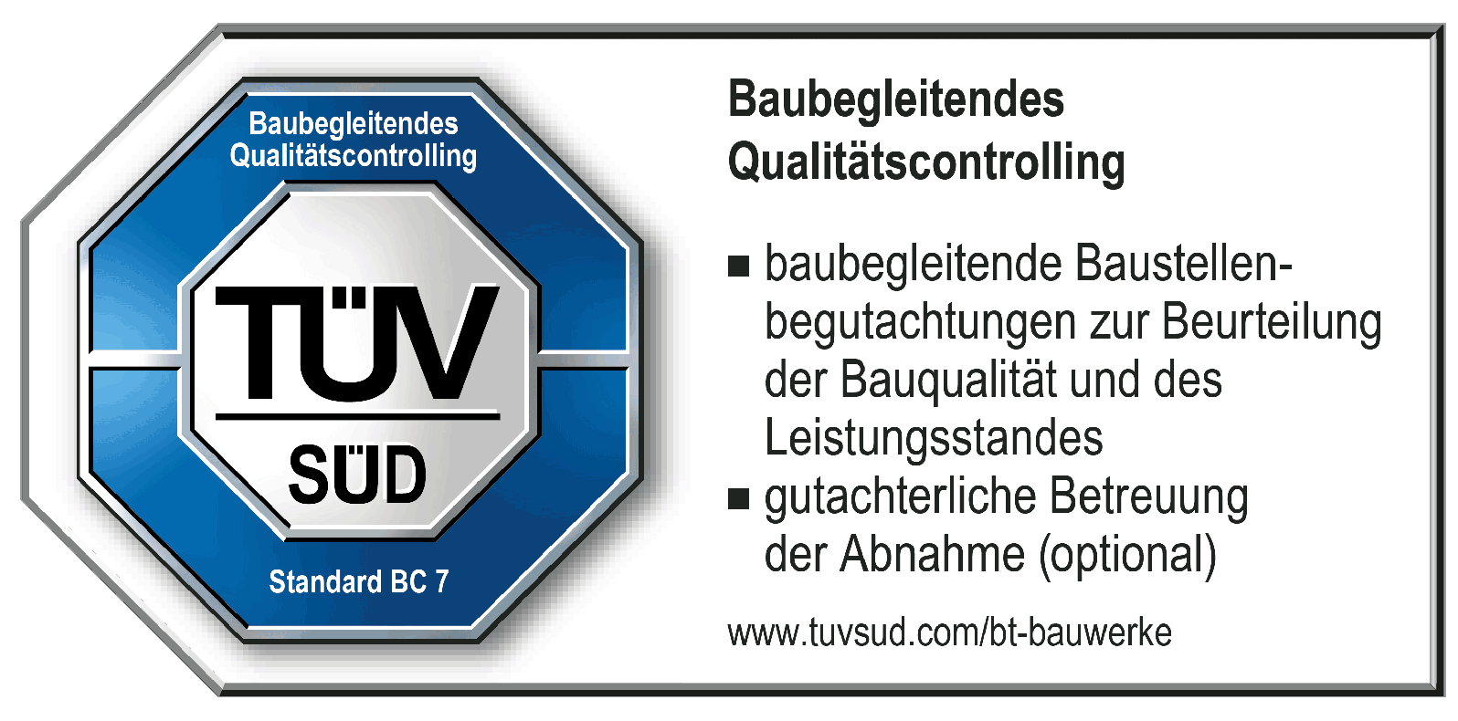 Baubegleitendes Qualitätscontrolling